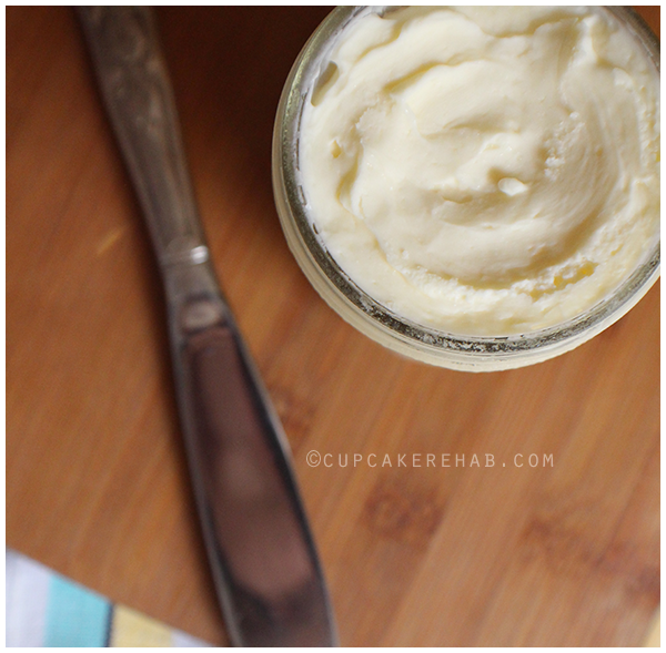 Easy homemade butter! Done in 10 minutes with 2 ingredients.