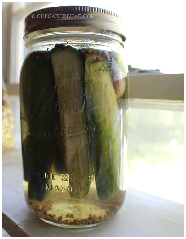 Arthur Schwartz's easy Kosher dill pickle recipe.