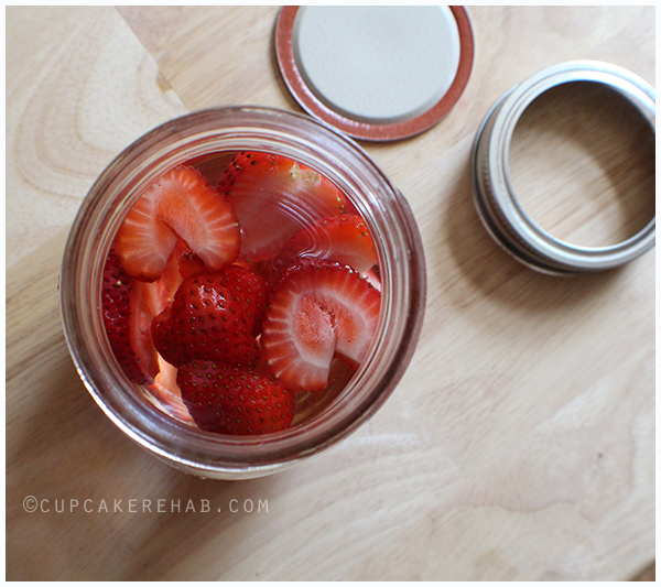Strawberry vinegar!