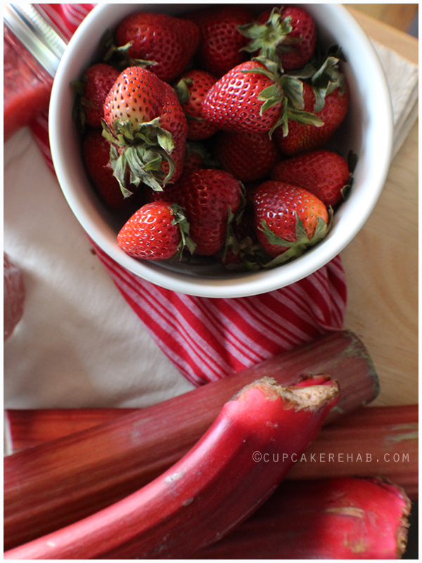 Delicious & easy rhubarb-strawberry preserves.