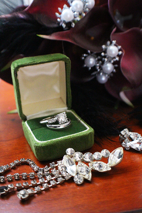 Wedding jewelry | Cupcake Rehab dot com gets married!