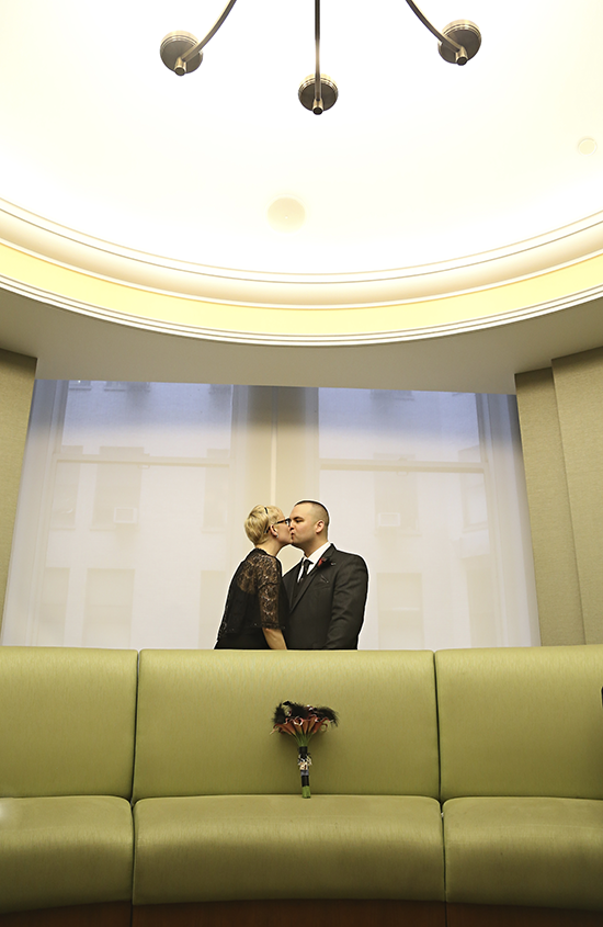 Aww | A New York City Hall wedding (Photo by Janai McNeil of Pixel Perfect Photography)