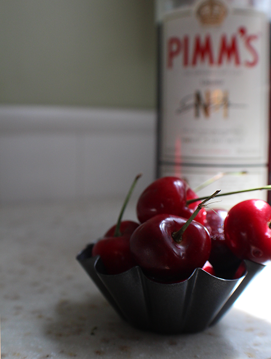 Pimm's cherry pies.