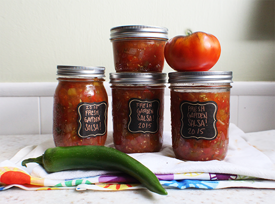 Fresh garden salsa! 