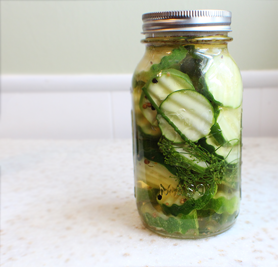 Hop-pickles; pickles made with beer.