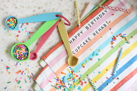 Happy birthday, Cupcake Rehab!