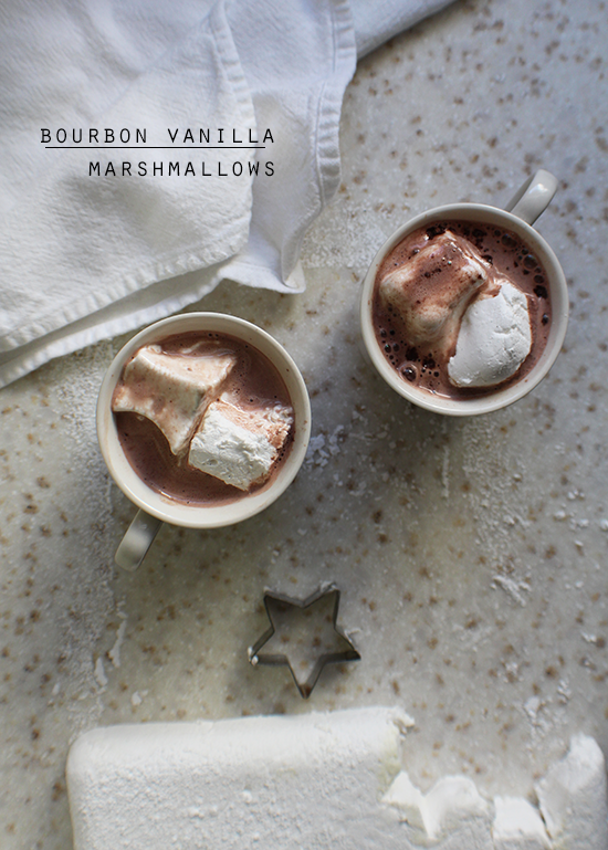 Bourbon vanilla marshmallows.