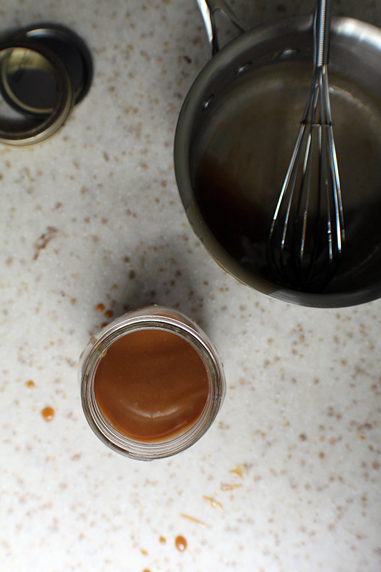 Peanut butter maple syrup.